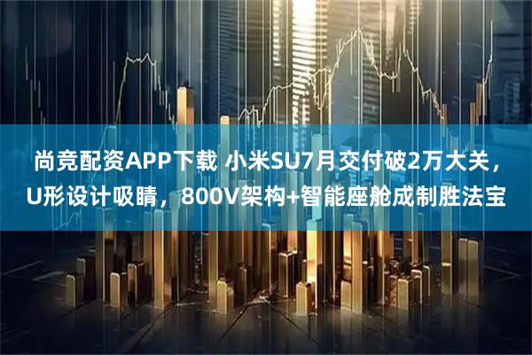 尚竞配资APP下载 小米SU7月交付破2万大关,U形设计吸睛,800V架构+智能座舱成制胜法宝